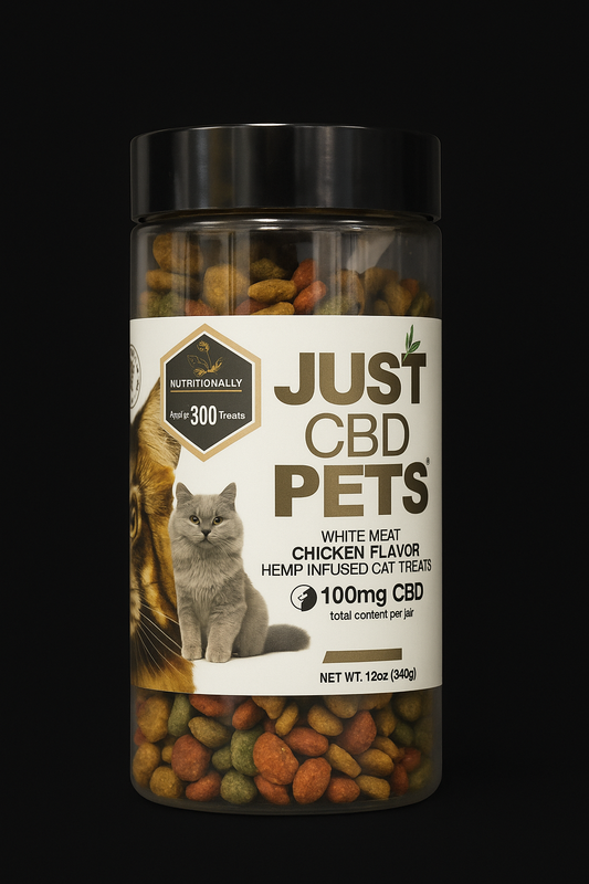 Just CBD Pets – Chicken Cat Treats (100mg CBD)