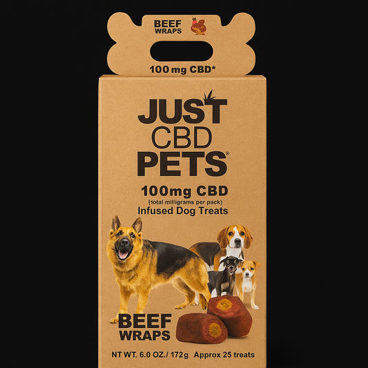 Just CBD - Beef Dog Treats (100 mg CBD)