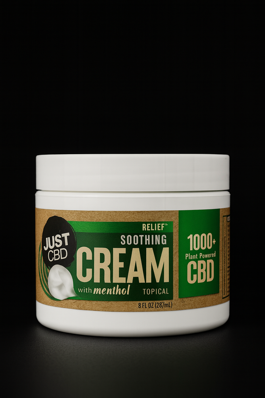 CBD Relief Soothing Cream with Menthol – 1000mg