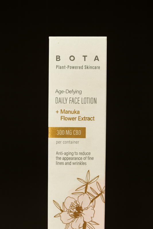 BOTA – Age-Defying Daily Face Lotion with Manuka Flower Extract 300mg CBD