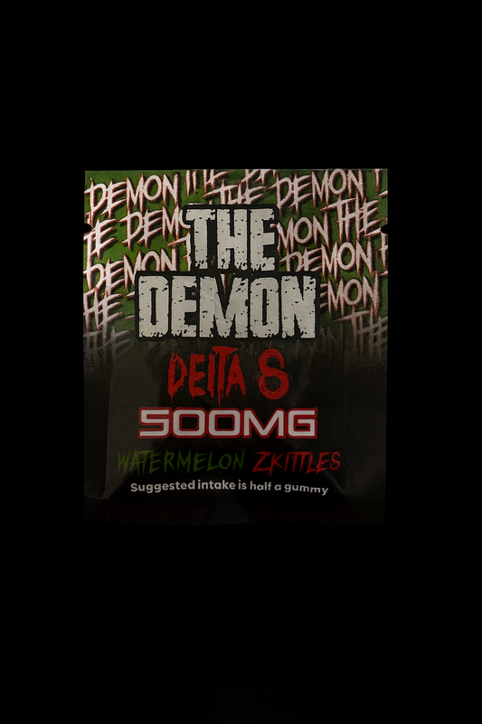 The Demon – Watermelon Zkittles (Delta 8 – 500MG)