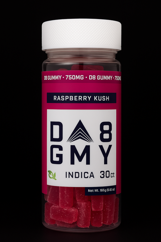 Raspberry Kush (Delta 8 – 750MG, Indica)